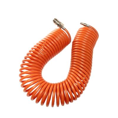 Spirali calibrate in Poliammide PA12 senza codoli con rubinetto universale con molla e innesto Italia con molla