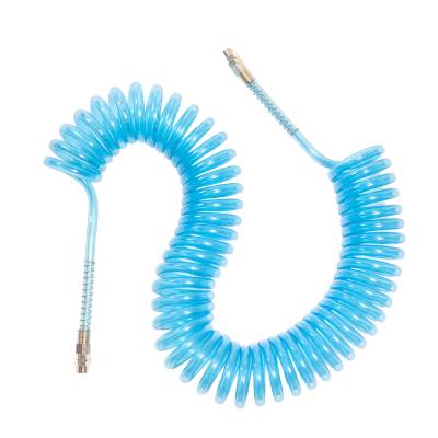 Spirali calibrate in Poliuretano traslucido - TRS - serie professional con raccordi