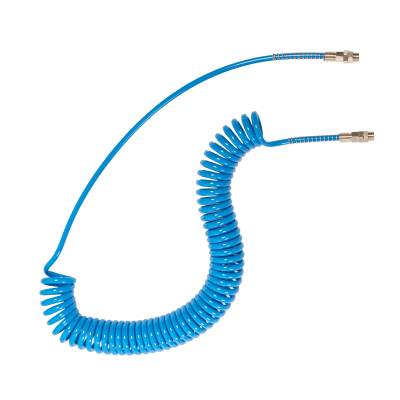 Spirali calibrate in Poliuretano 98 ShA - serie fast con raccordi